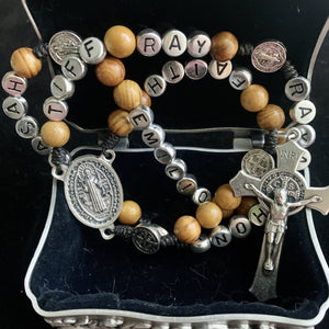 Personalized St. Benedict Rosary