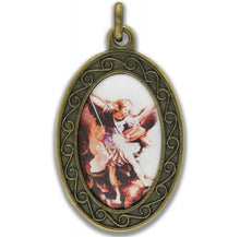 Load image into Gallery viewer, St. Michael the Archangel Pendant Necklace