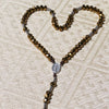 Shimmering Copper Rosary
