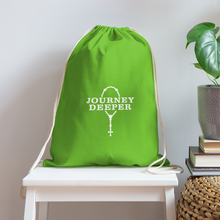 Load image into Gallery viewer, Cotton Drawstring Bag - clover
