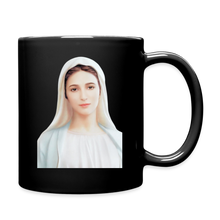 Load image into Gallery viewer, Blessed Mother Mary, Queen of Peace Full Color Mug - black